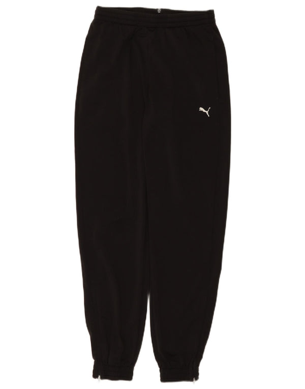 Puma Boys Graphic Tracksuit Trousers Joggers 13-14 Years Black