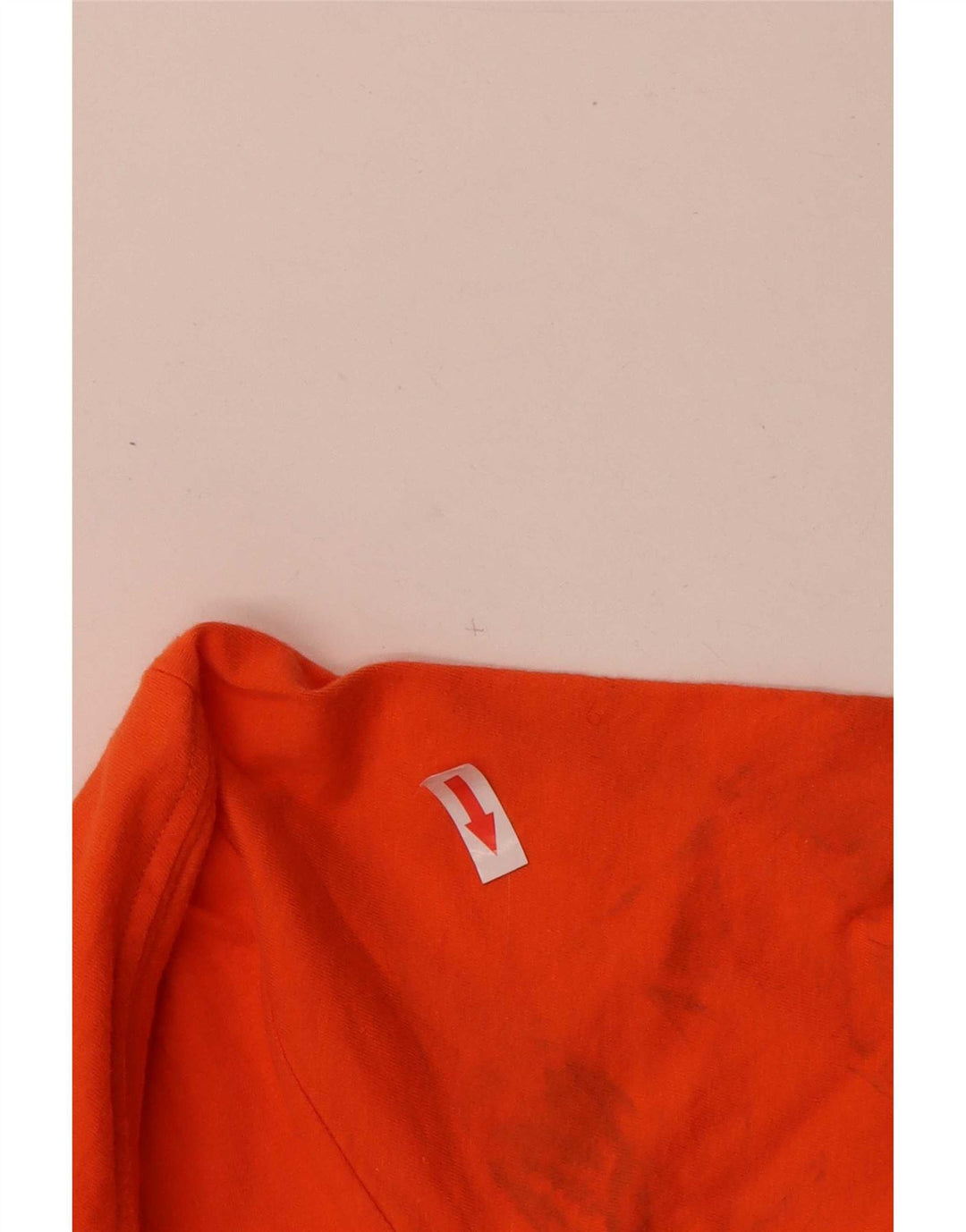 Nike grafisk T-shirt top til mænd, stor orange bomuld