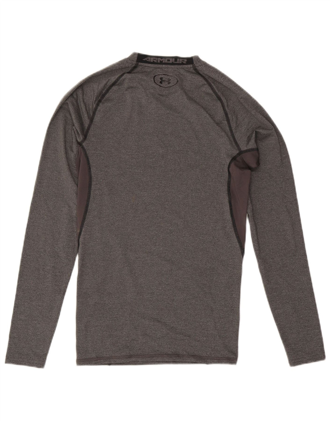 Under Armour Herre Heat Gear Top Langærmet Medium Grey Colourblock