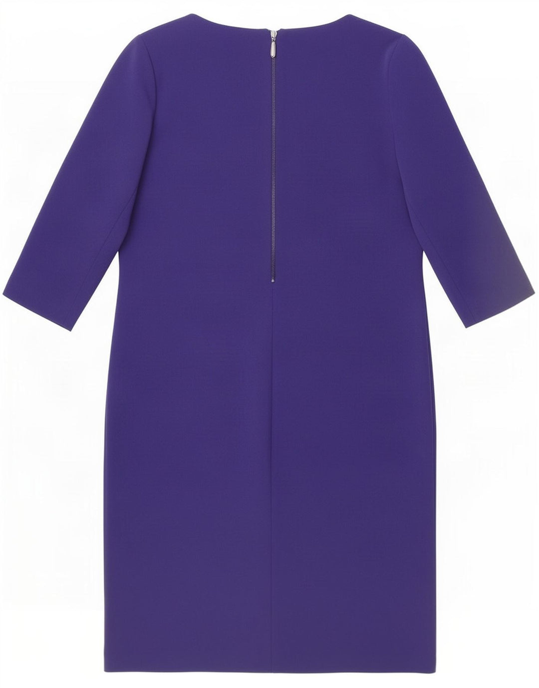 Libra Womens 3/4-ærmet Shift Dress UK 10 Small Navy Blue