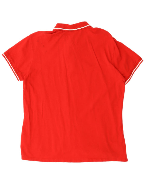 Puma herre poloshirt 2XL rød bomuld
