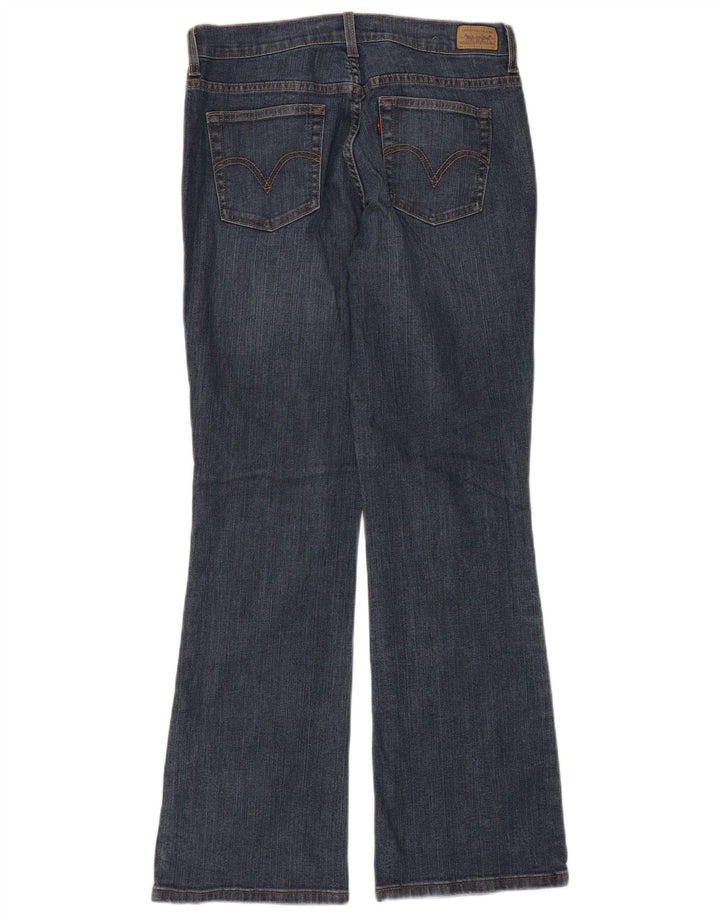 Levi's Dame 515 Bootcut Jeans US 8 Medium W30 L31 Marineblå Bomuld