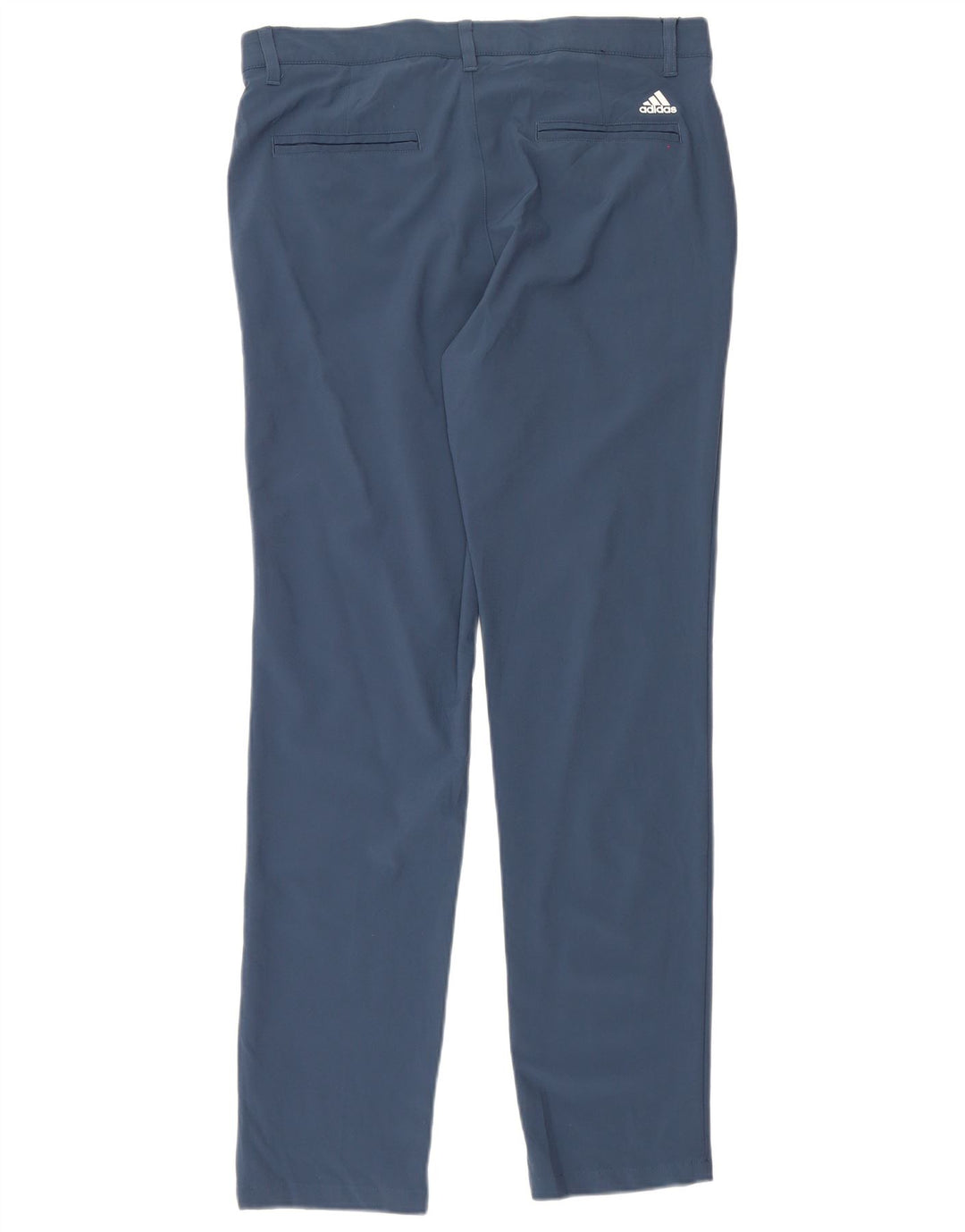 Adidas Herre Slim Chino Bukser W32 L32 Blå Polyester