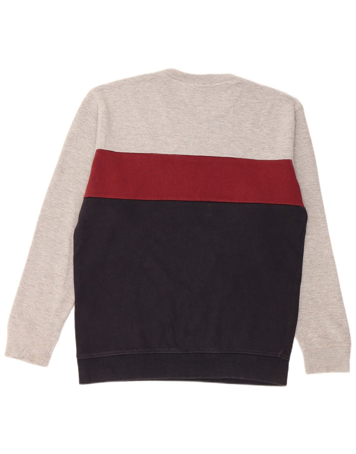 Zara Sweatshirt til mænd Stor flerfarvet Colourblock Bomuld
