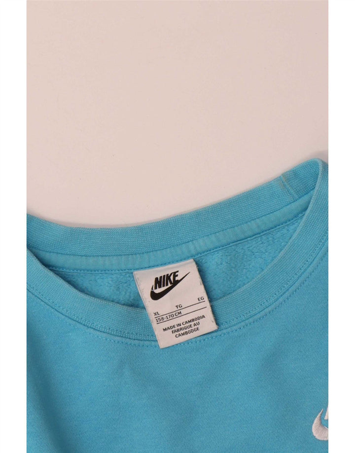 Nike Boys Sweatshirt Jumper 13-14 år XL Blå