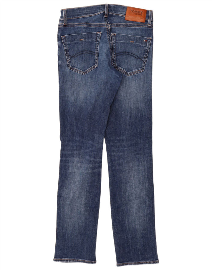 Tommy Hilfiger Herre Slim Jeans W30 L32 Blå Bomuld