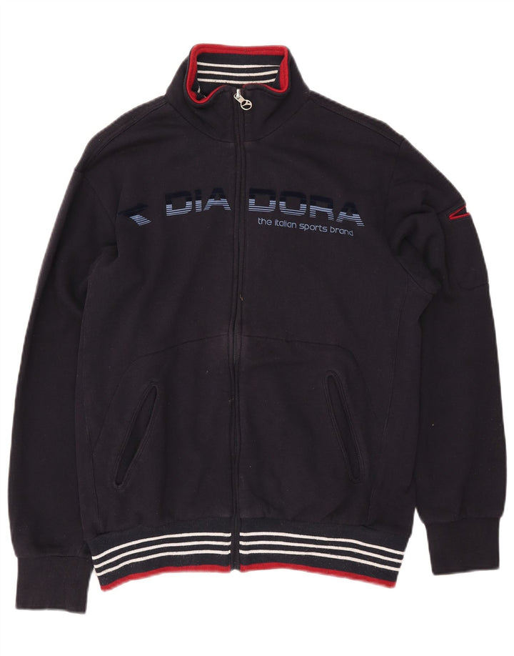 DIADORA Herre grafisk træningsdragt Topjakke Medium Navyblå Bomuld