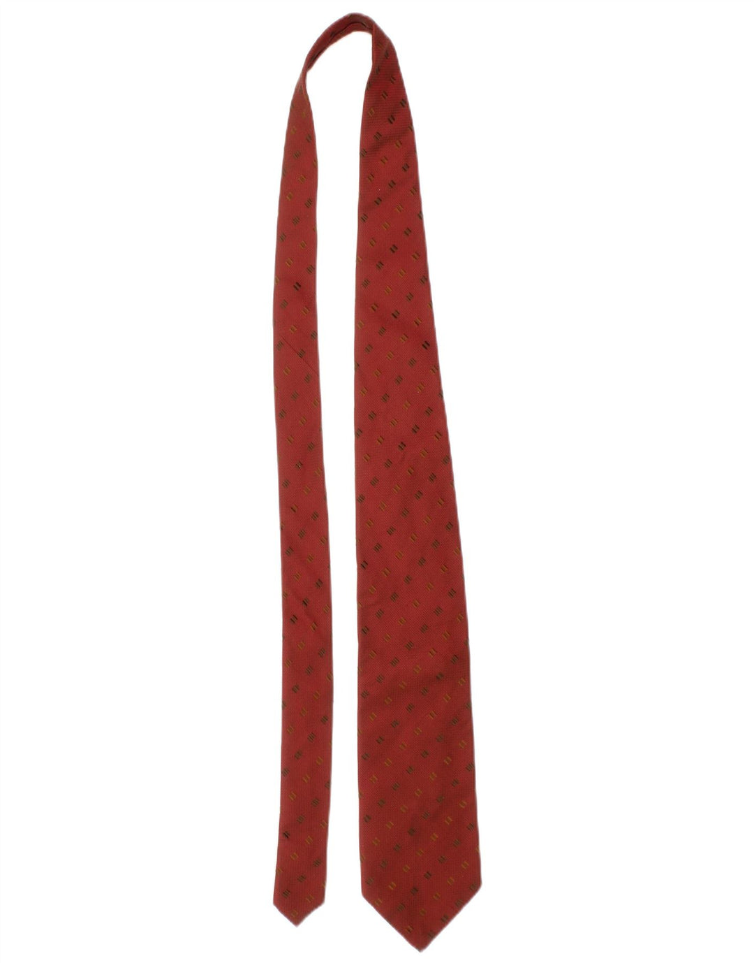 Ermenegildo Zegna Herre Slips One Size Rød Geometrisk Silke Classic