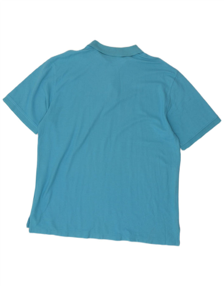 L.L.BEAN Poloshirt til mænd XL Blå bomuld