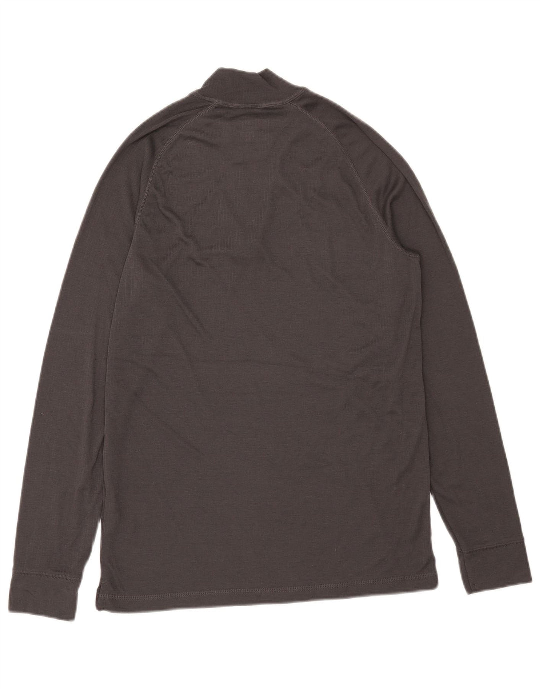 Mountain Warehouse Herre Zip Neck Pullover Træningsdragt Top Stor Grå