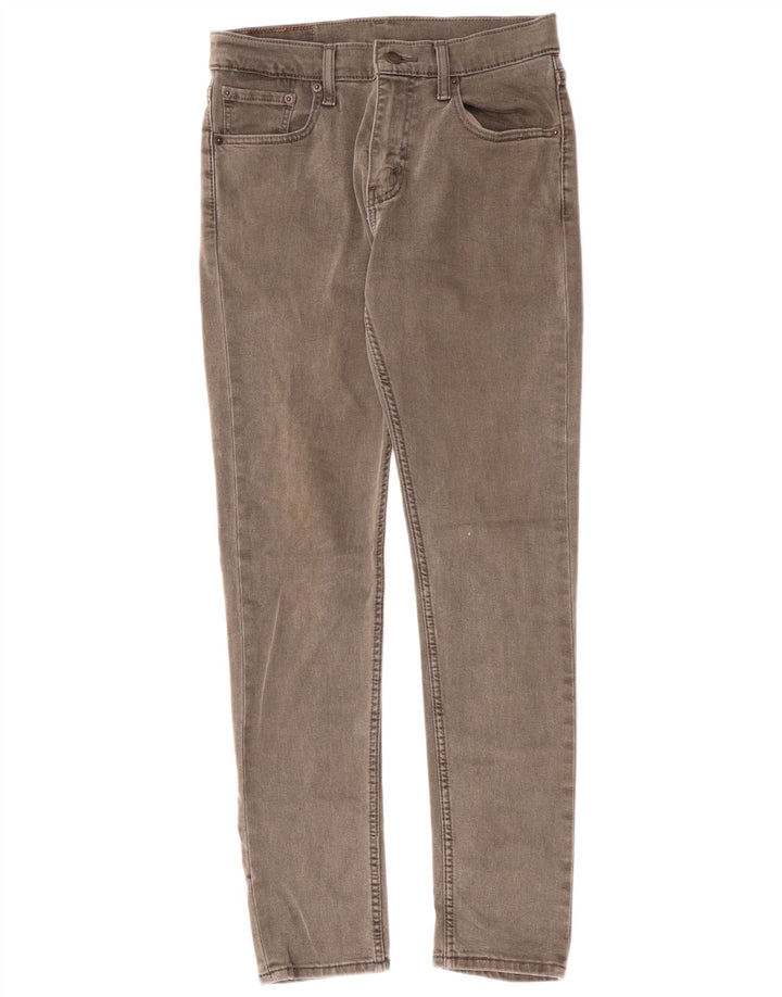 Levi's Herre 512 Slim Tapered Jeans W30 L32 Grå Bomuld