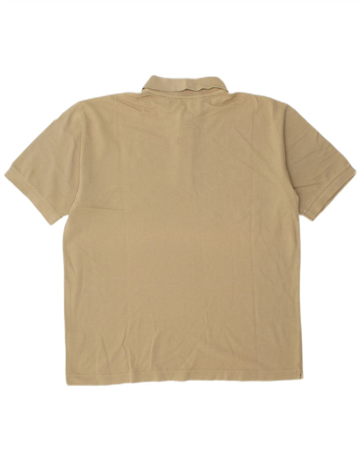Kappa herre poloskjorte stor beige bomuld