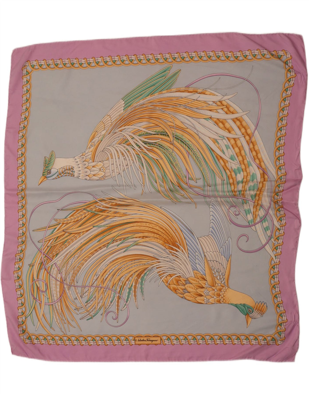 Salvatore Ferragamo Kvinders Firkantet tørklæde One Size Flerfarvet Designer