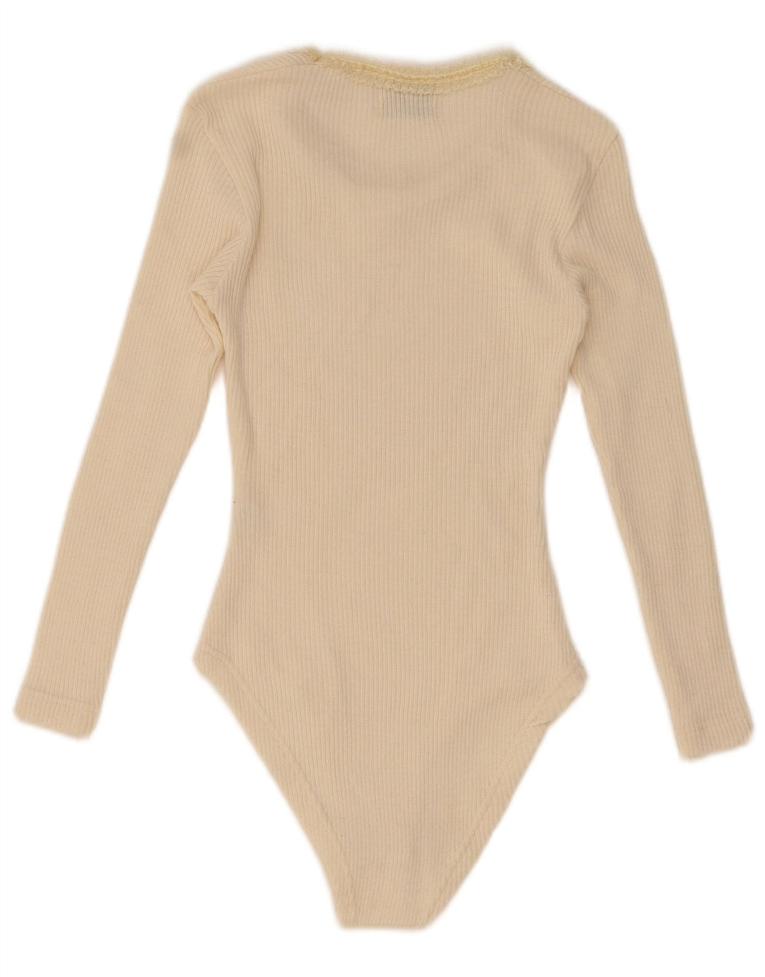 Compagnie Langærmet Bodysuit til kvinder UK 12 Medium Off White