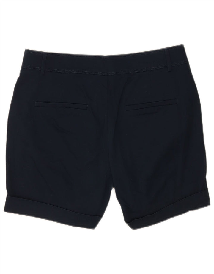 Massimo Dutti Dame Chino Shorts EU 38 Small W28 Marineblå Bomuld