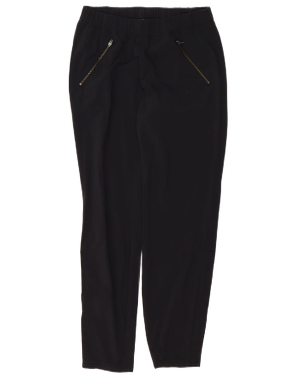 ATHLETA Dame Slim Casual Bukser US 4 Small W28 L28 Sort Polyester