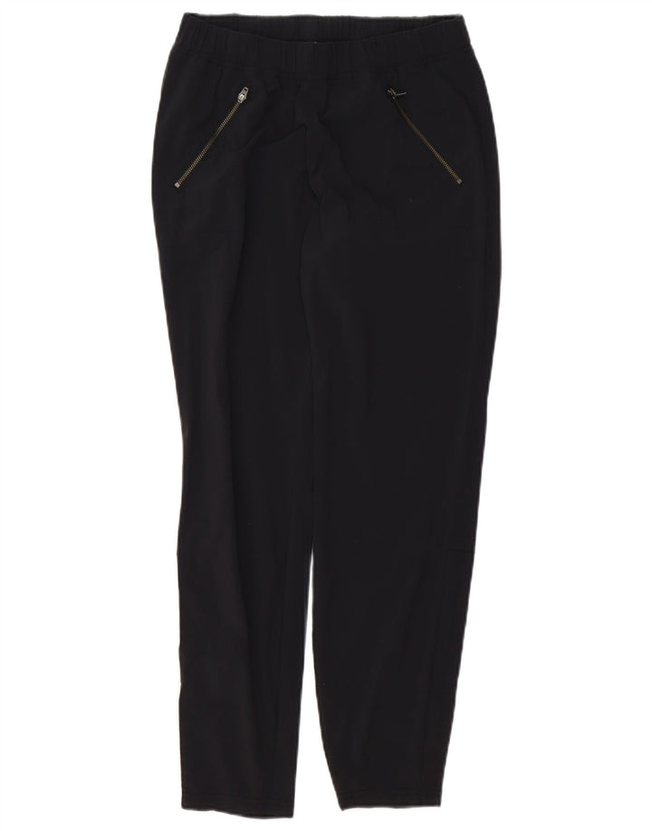 ATHLETA Dame Slim Casual Bukser US 4 Small W28 L28 Sort Polyester