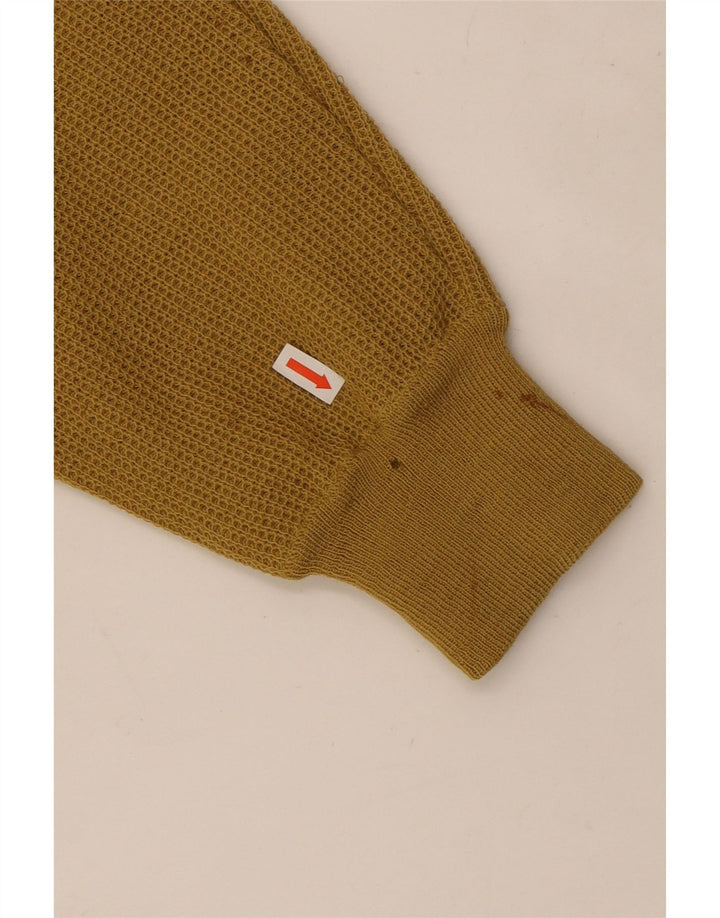De Pletrl Herre Ruskind Boat Neck Jumper Sweater Medium Beige Argyle/Diamond