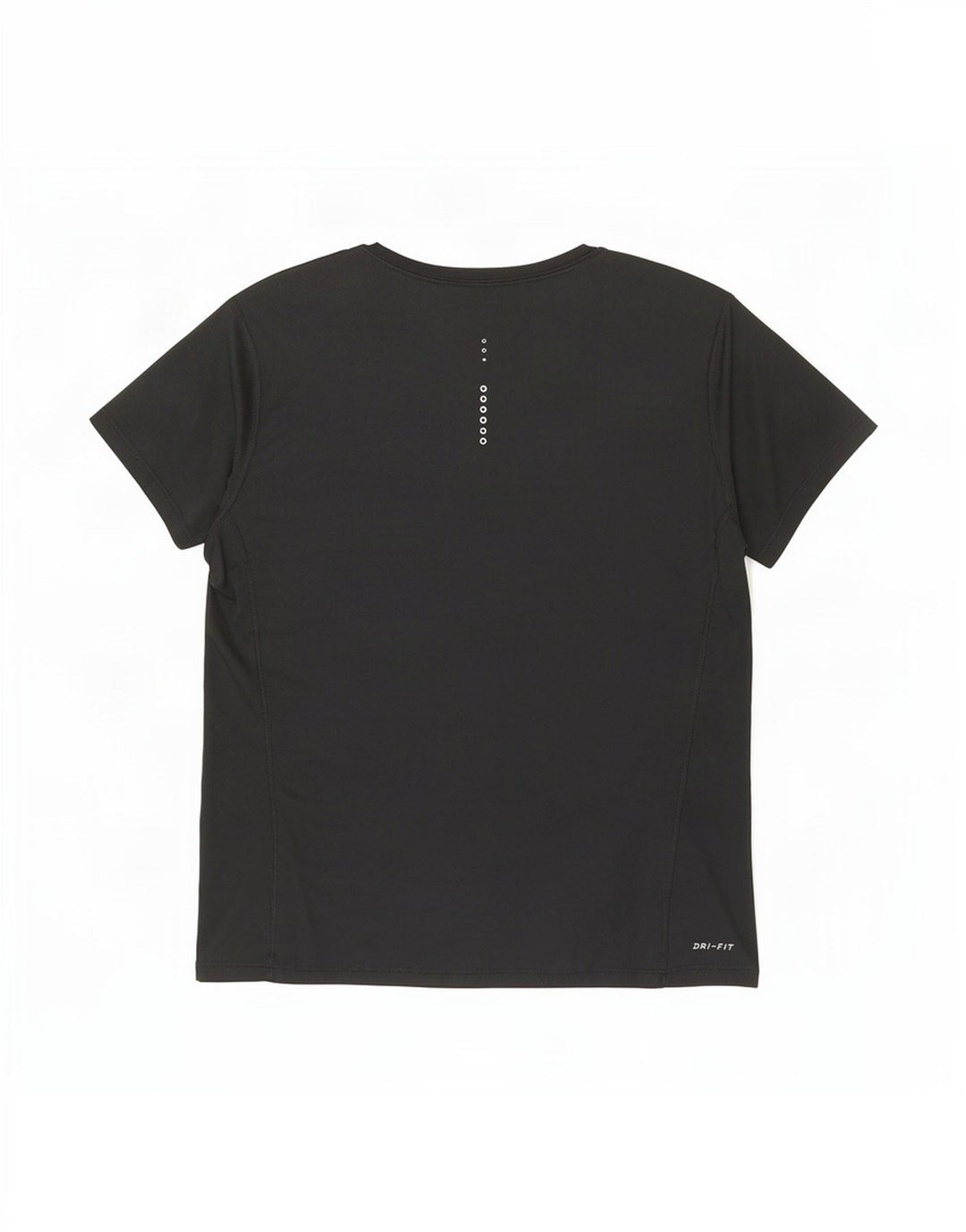 Nike Dame Dri Fit T-Shirt Top UK 14 Stor Sort Polyester