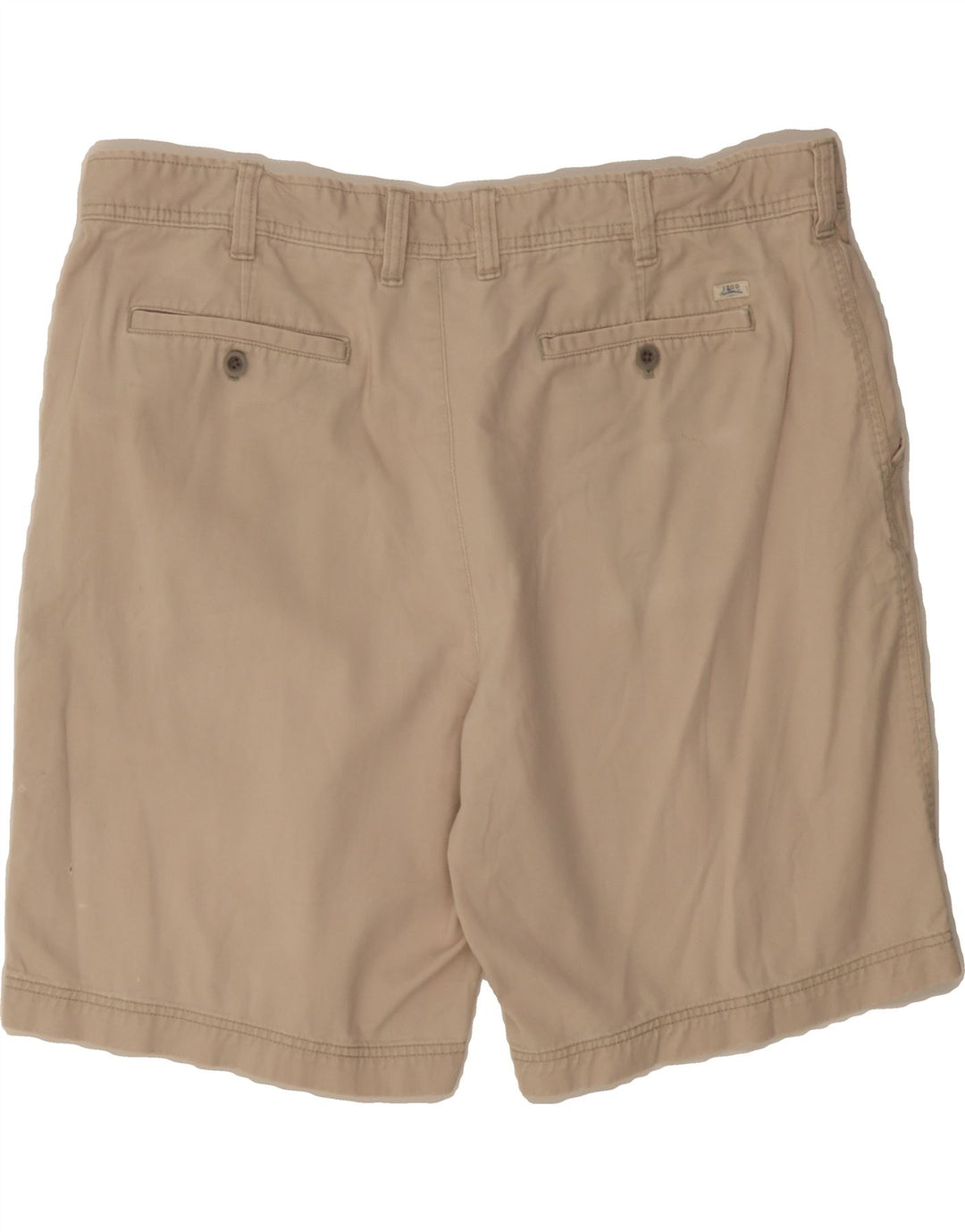 IZOD Mens Chino Shorts W42 2XL Beige Cotton Vintage Izod and Second-Hand Izod from Messina Hembry 
