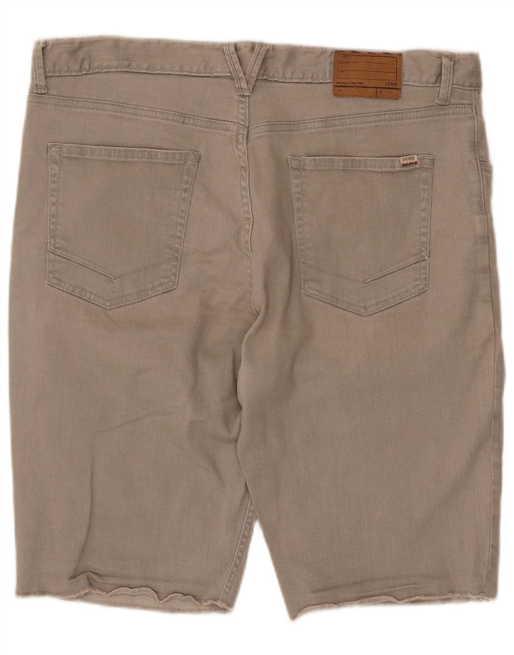 Vans Herre Casual Shorts W36 Large Grå Bomuld