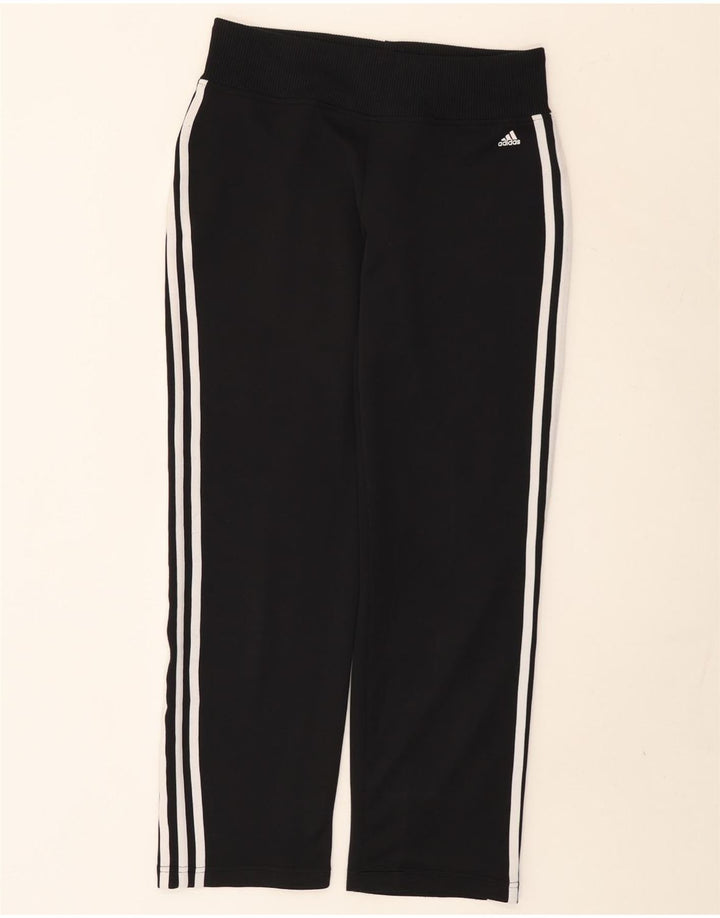 Adidas Træningsdragtsbukser til kvinder UK 14 Medium Sort Polyester
