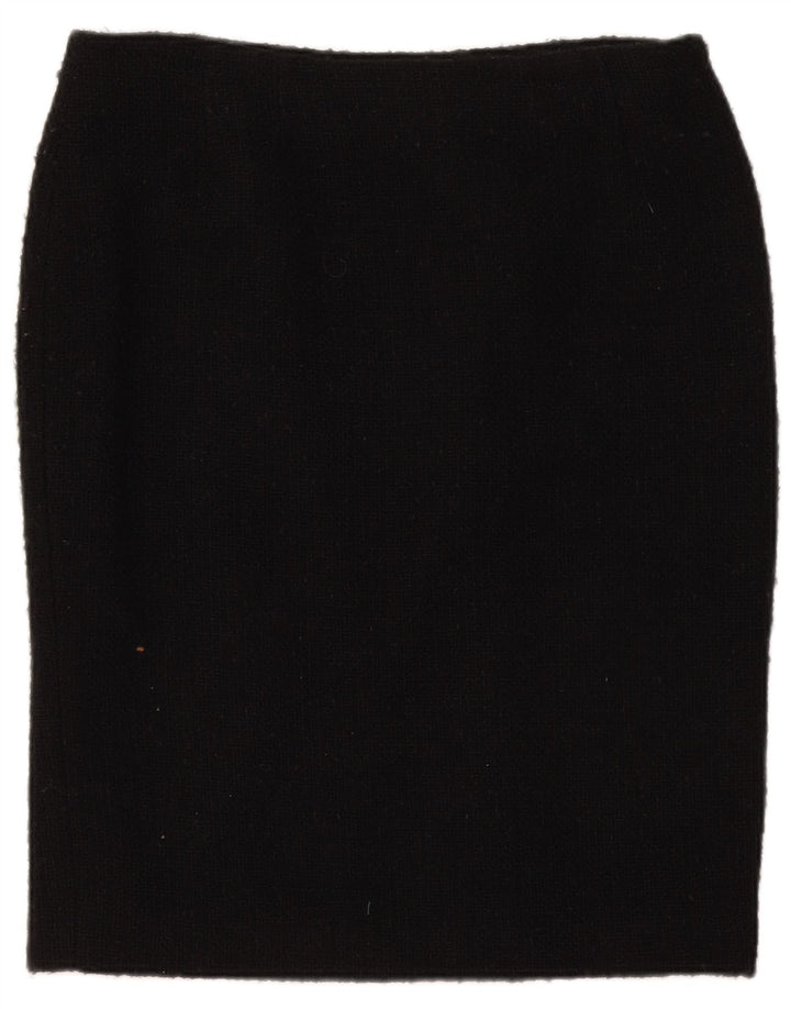 Hobbs Womens Pencil Skirt UK 16 Large W36 Black Wool