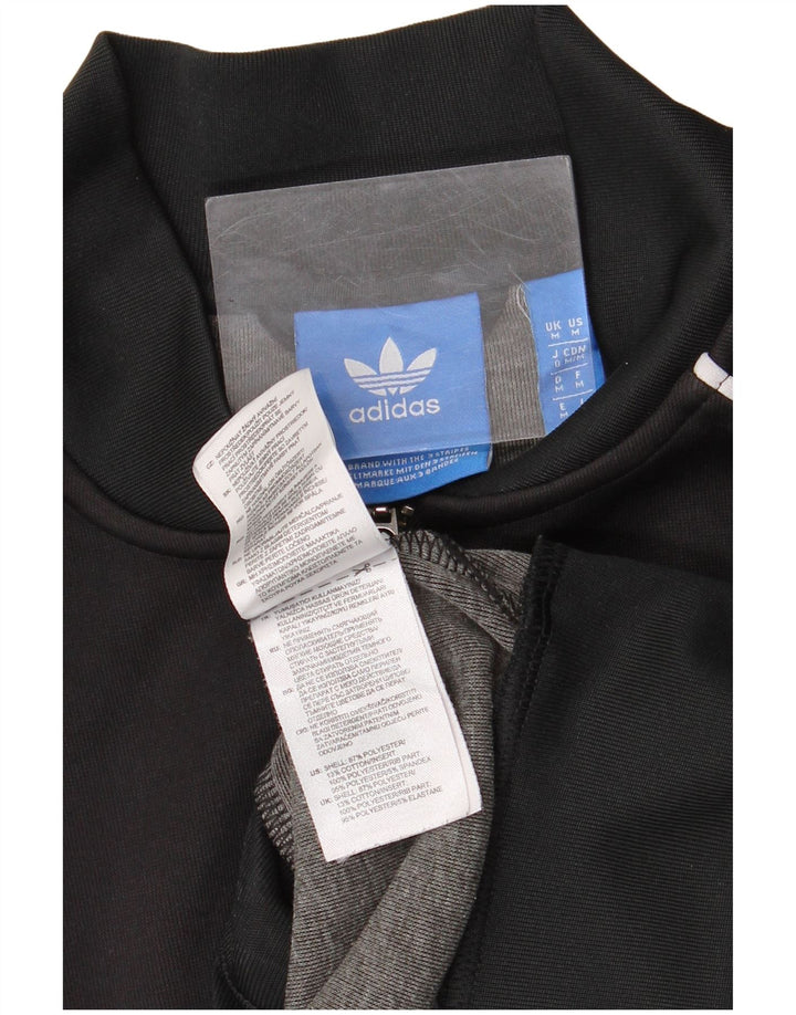Adidas Træningsdragt til mænd Topjakke Medium Sort Colourblock Polyester