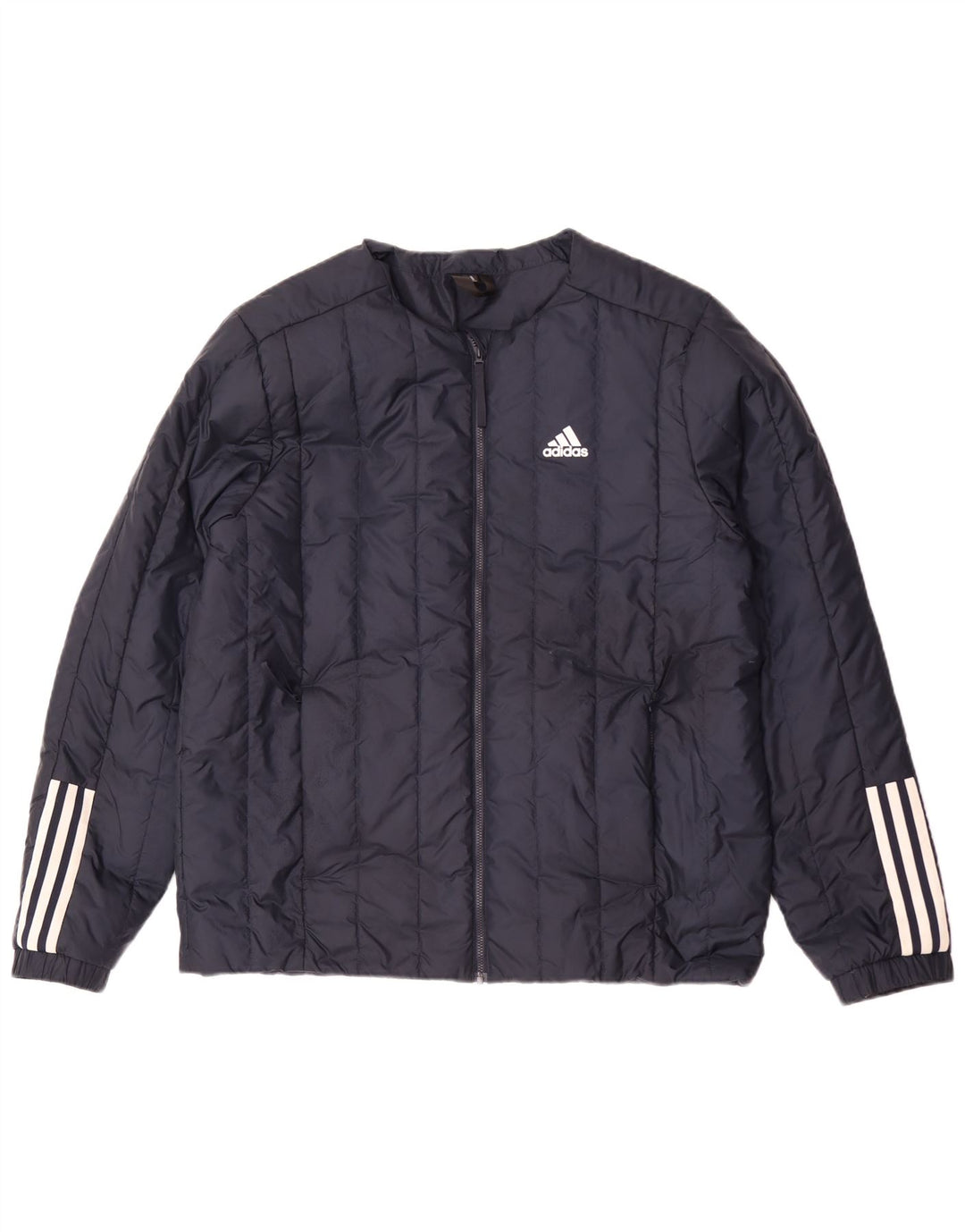 Adidas Polstret Herrejakke UK 40 Large Navy Blue Polyester