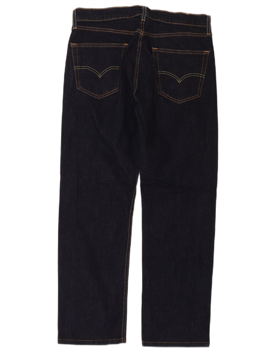 Levi's Straight Jeans til mænd W32 L32 Marineblå bomuld