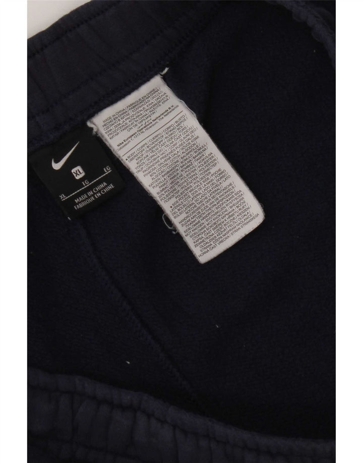 Nike herre sportsshorts XL marineblå bomuld
