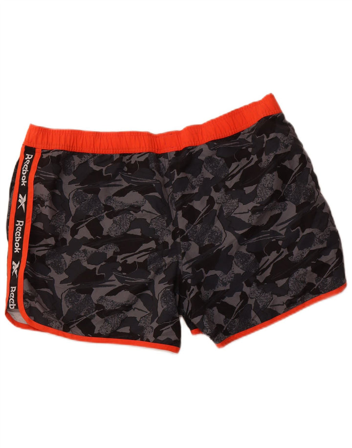 Reebok Badeshorts til mænd XL Grå Camouflage Polyester