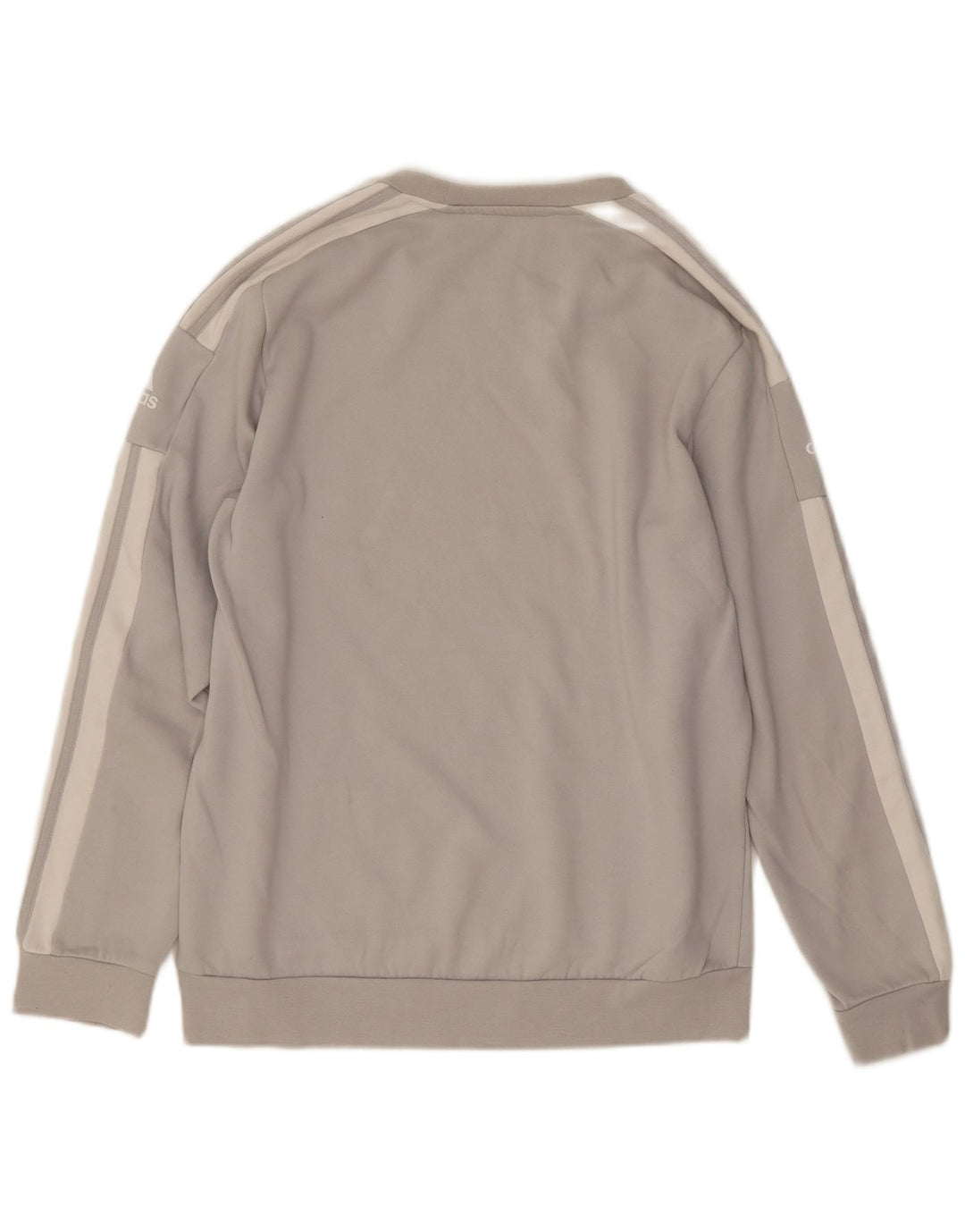 Adidas grafisk sweatshirt til mænd mellem grå bomuld