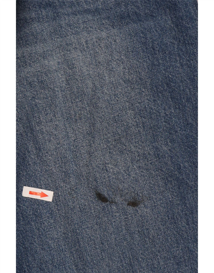 Calvin Klein Straight Jeans til mænd W33 L31 Blå Bomuld