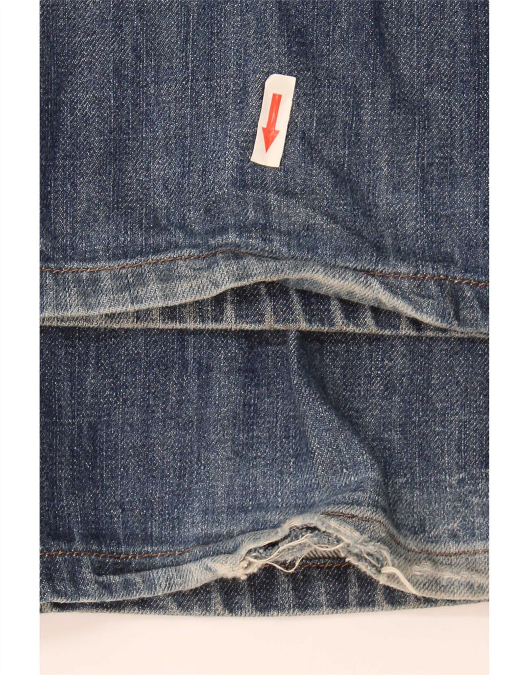 Wrangler Herre Grant Straight Jeans W34 L36 Blå Bomuld