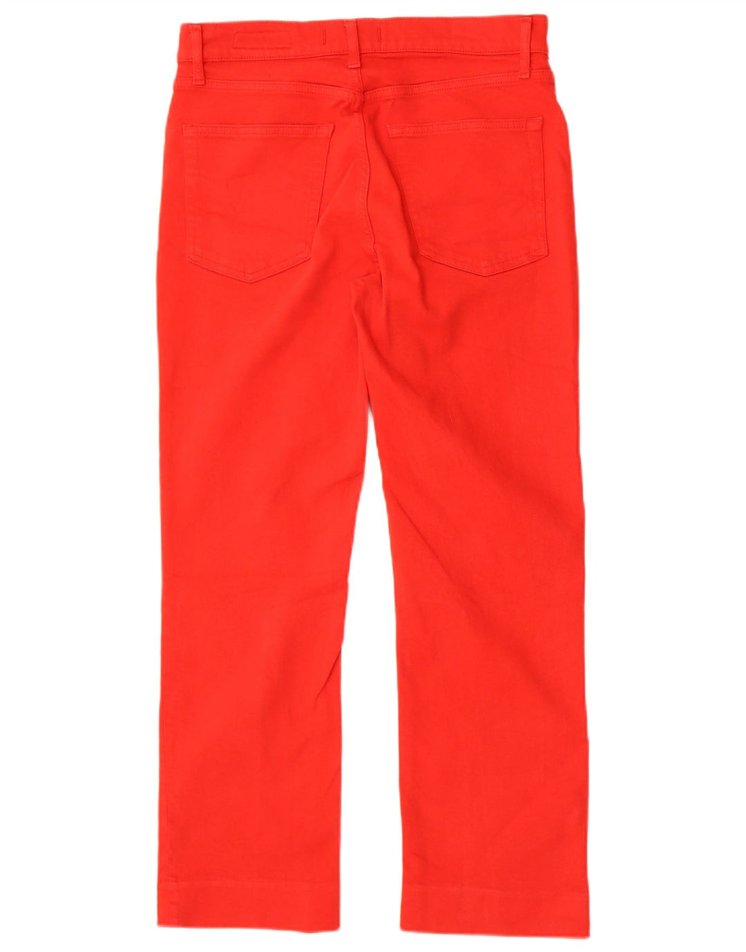 Zara Dame Straight Jeans EU 40 Medium W30 L27 Rød Bomuld