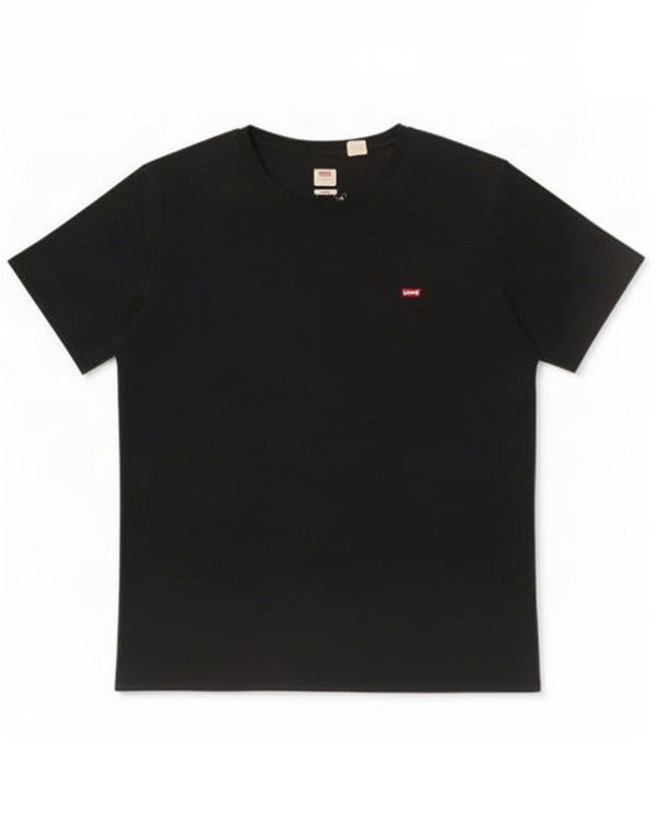 Levi's Herre Standard T-Shirt Top XL Sort Bomuld