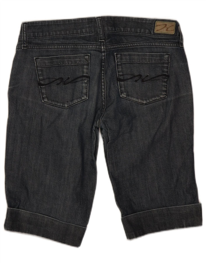 Tommy Hilfiger Bermuda-denimshorts til kvinder W28 Mellemblå bomuld