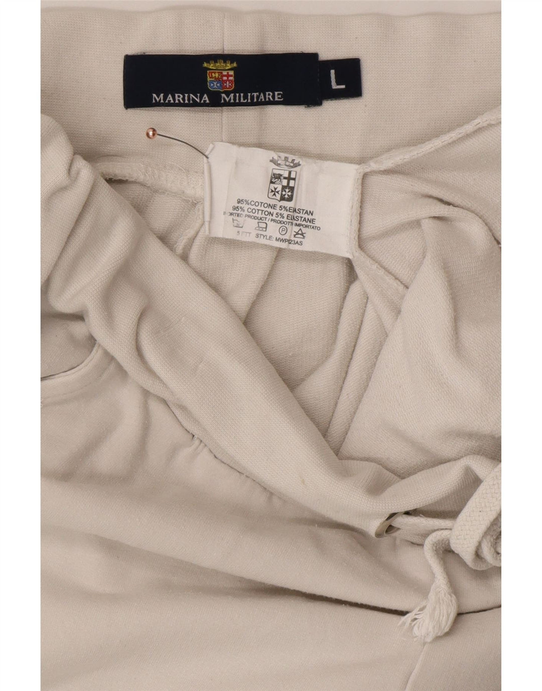 MARINA MILITARE Træningsdragt til kvinder Joggers UK 16 Large White