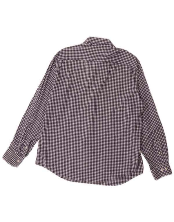 Carrera Herreskjorte XL Blå Gingham