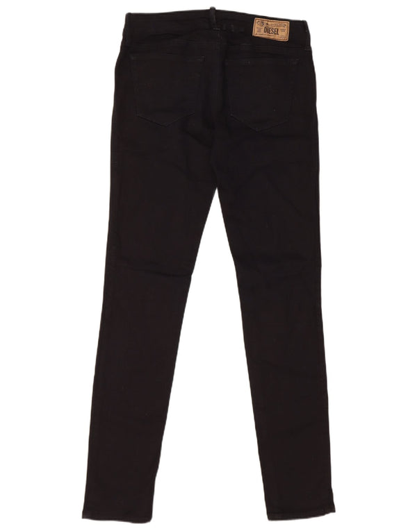 Diesel Dame Grupee Low Waist Super Slim Skinny Jeans W26 L30 Navy Blue