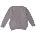 Marks & Spencer Dame Oversized Boat Neck Jumper Sweater UK 10 Small Blue