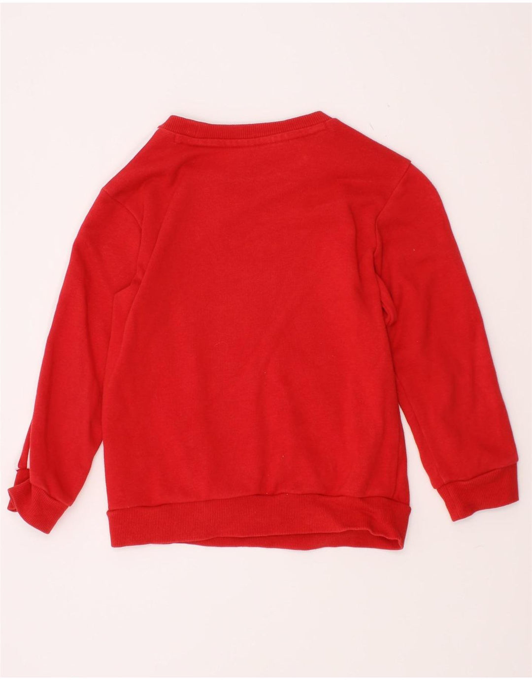 Adidas Pige Sweatshirt Jumper 3-4 År Rød Bomuld