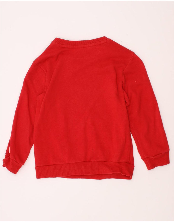 Adidas Pige Sweatshirt Jumper 3-4 År Rød Bomuld