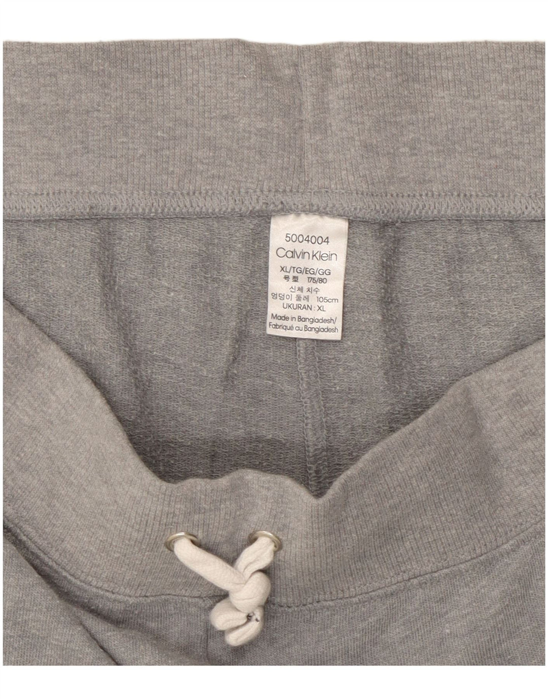 CALVIN KLEIN Træningsdragt til kvinder Joggers UK 18 XL Grå Flecked