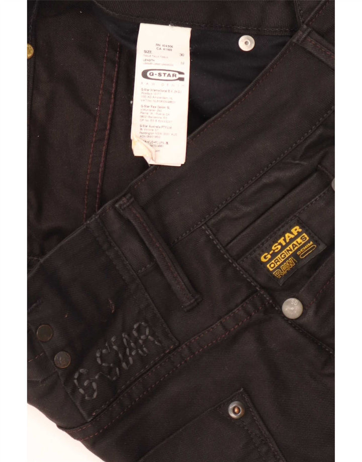 G-Star Dame Slim Jeans W30 L32 Sort Bomuld