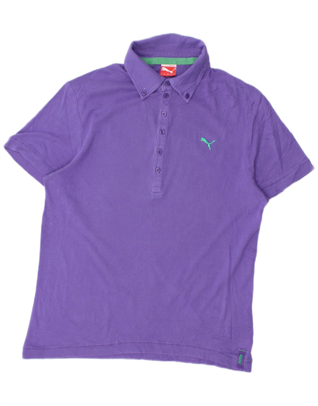 Puma herre poloshirt Medium lilla bomuld