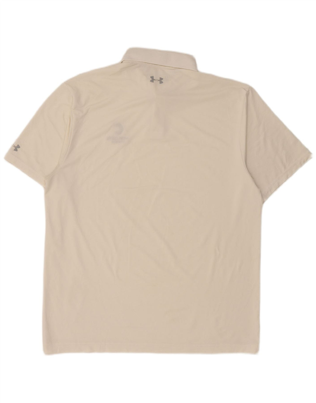 Under Armour Herre Heat Gear Polo Shirt Large White