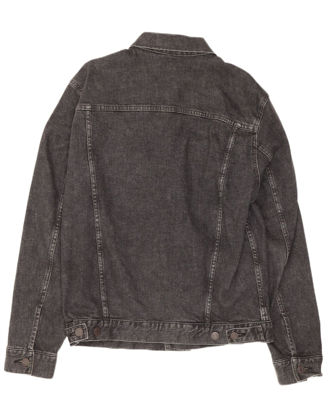 Gap Herre denimjakke UK 34 XS Grå Bomuld
