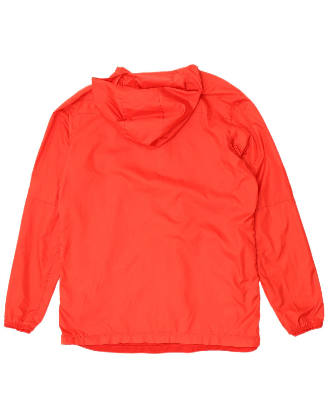 Nike Regnjakke med hætte til mænd UK 40 Large Rød Polyester